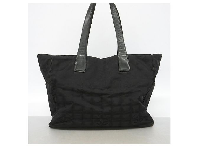 Borsa Tote Chanel New Travel in nylon Nero - vista 9