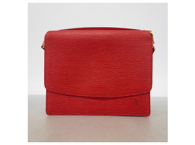 Borsa a tracolla Louis Vuitton Epi Grenelle Rosso - vista 12