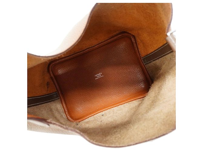 Hermès Bolso Hermes Picotin Lock Casaque PM Dorado Gris pardo - vista 4