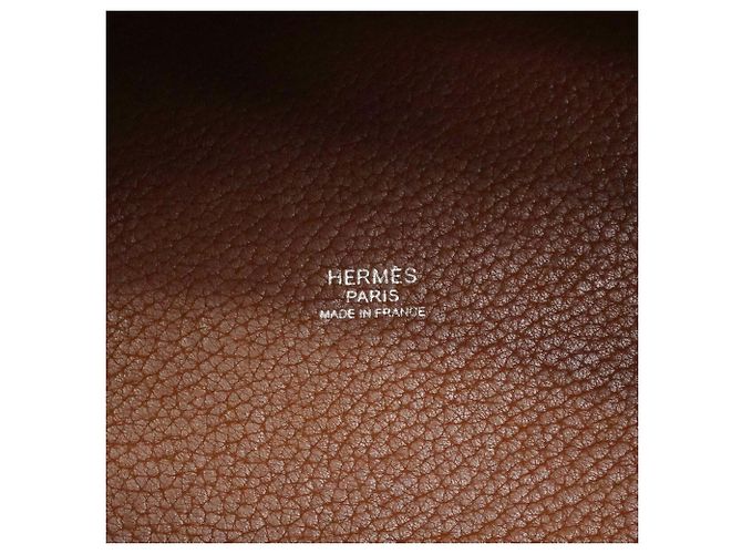 Hermès Bolso Hermes Picotin Lock Casaque PM Dorado Gris pardo - vista 5