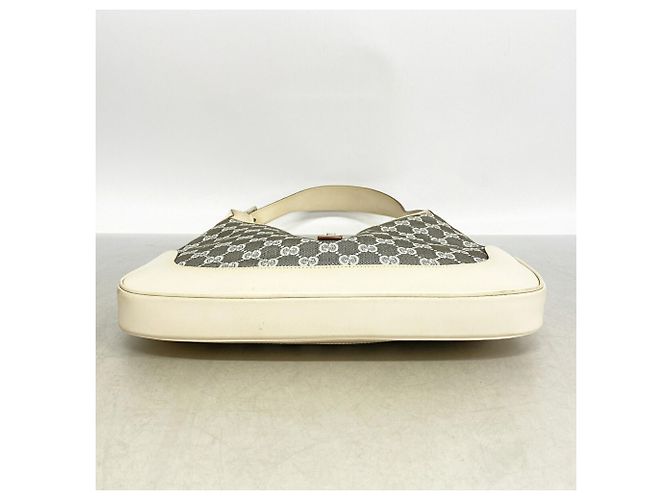 Borsa a tracolla Gucci GG Canvas Jackie Marrone Crudo - vista 3