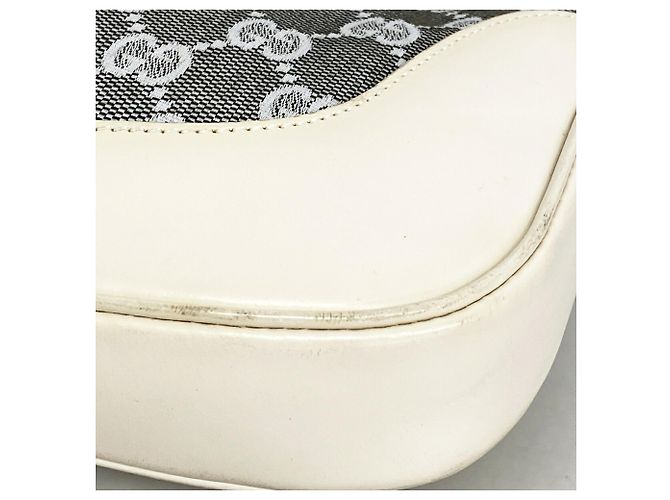Borsa a tracolla Gucci GG Canvas Jackie Marrone Crudo - vista 6