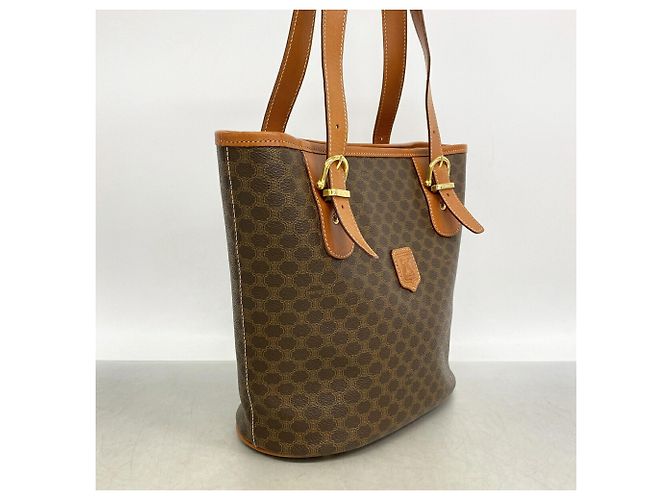 Céline Borsa Tote Celine Macadam Marrone - vista 2
