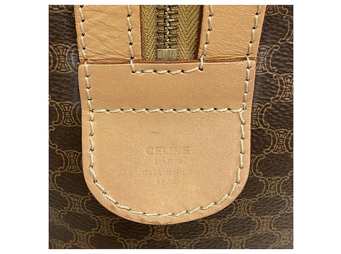 Autre Marque Borsa Boston Celine Marrone - vista 5