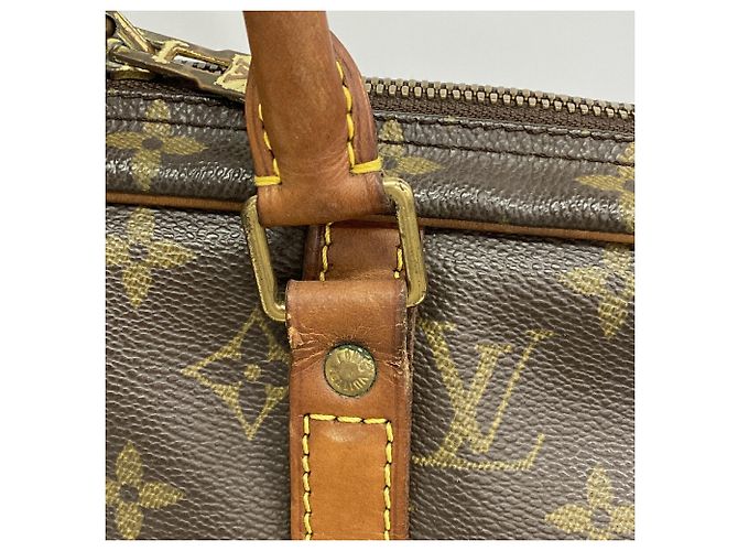 Sac Louis Vuitton Monogram Portedocuments Voyage Marron - vue 11