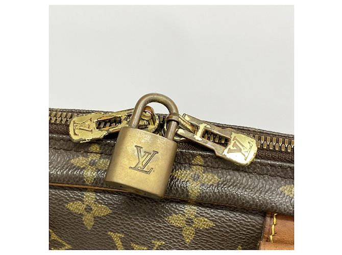 Sac Louis Vuitton Monogram Portedocuments Voyage Marron - vue 13