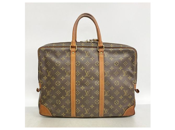 Sac Louis Vuitton Monogram Portedocuments Voyage Marron - vue 14