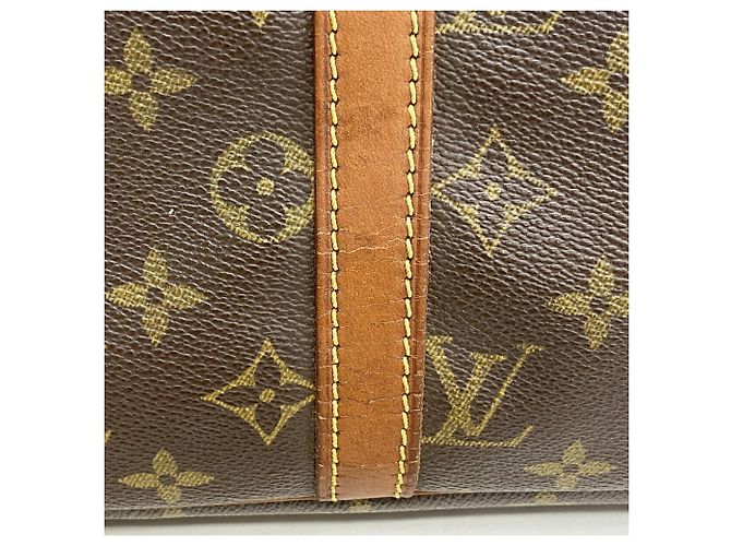 Sac Louis Vuitton Monogram Portedocuments Voyage Marron - vue 8
