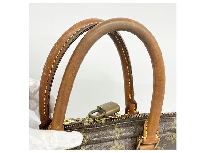 Sac Louis Vuitton Monogram Portedocuments Voyage Marron - vue 9