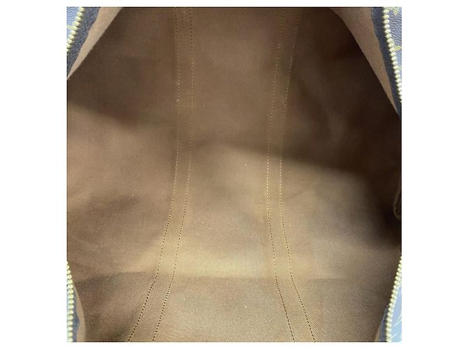 Louis Vuitton Boston Monogram Keepall 50 Marrom - vista 4