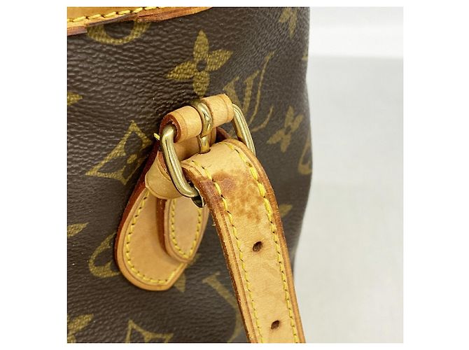 Louis Vuitton Monogram Petite Bucket Tote Bag Braun - Ansicht 8