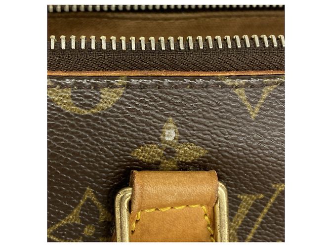 Borsa Louis Vuitton Monogram Popincourt Marrone - vista 10