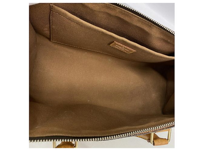 Borsa Louis Vuitton Monogram Popincourt Marrone - vista 4