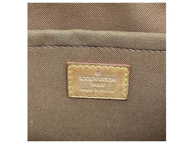 Borsa Louis Vuitton Monogram Popincourt Marrone - vista 5