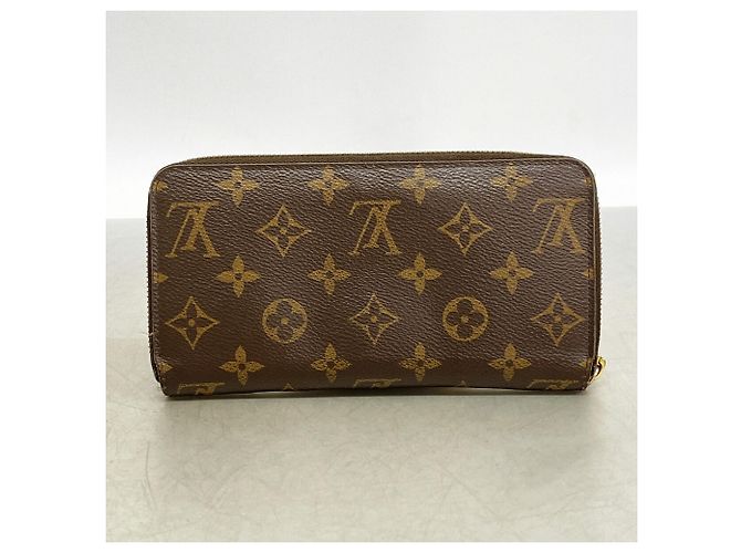 Portafoglio Zippy Monogram Louis Vuitton Marrone Fuschia - vista 8