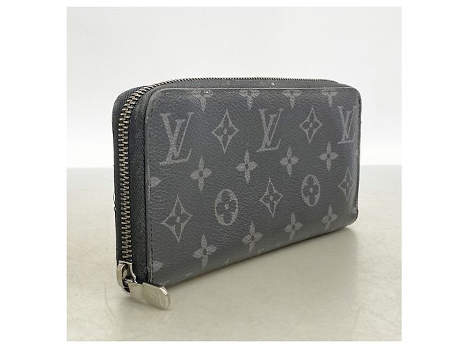 Portafoglio Zippy Louis Vuitton Monogram Eclipse Nero - vista 2