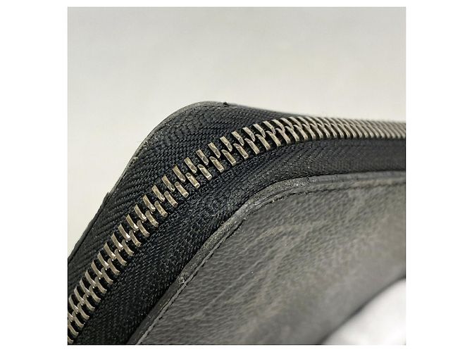 Portafoglio Zippy Louis Vuitton Monogram Eclipse Nero - vista 5