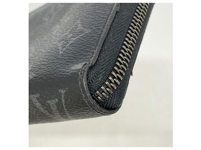 Portafoglio Zippy Louis Vuitton Monogram Eclipse Nero - vista 6