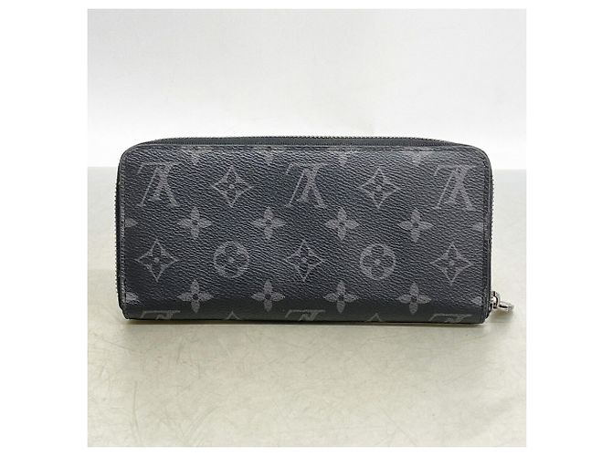 Portafoglio Zippy Louis Vuitton Monogram Eclipse Nero - vista 8