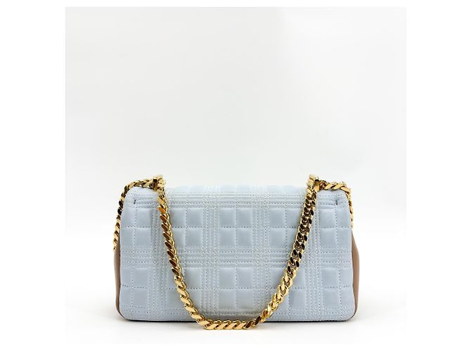Burberry Lola Camera Quilted Leather Small Azul - vista 3