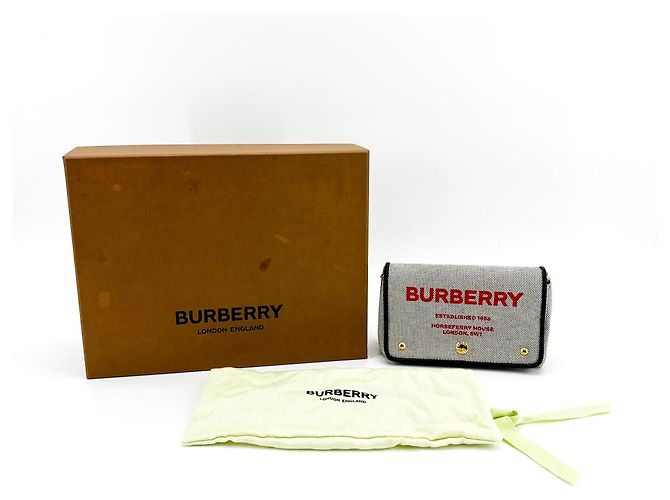 Burberry Note Canvas with Leather Medium Black - view 2