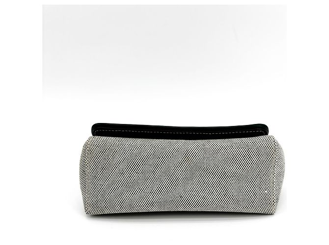 Burberry Note Canvas with Leather Medium Black - view 6