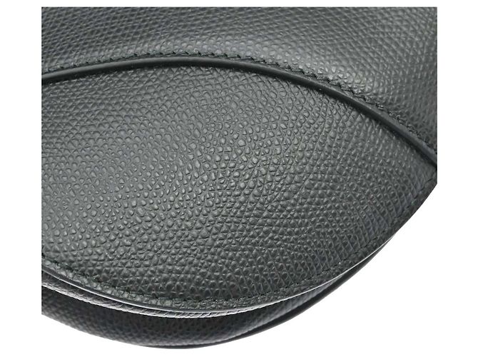 Christian Dior Saddle Leather Medium Schwarz - Ansicht 7
