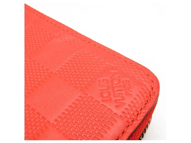 Louis Vuitton Zippy Damier Infini Leather Vertical Rot - Ansicht 6