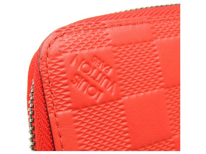 Louis Vuitton Zippy Damier Infini Leather Vertical Rot - Ansicht 7