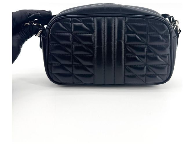 Gucci GG Marmont Matelassé Leather Mini Nero - vista 2