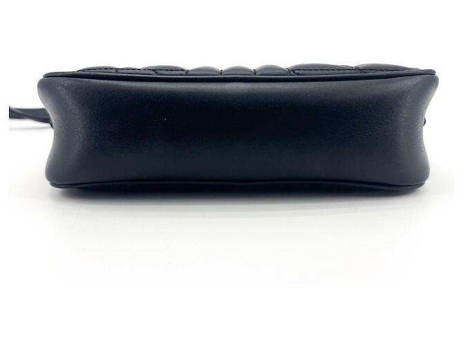 Gucci GG Marmont Matelassé Leather Mini Nero - vista 5