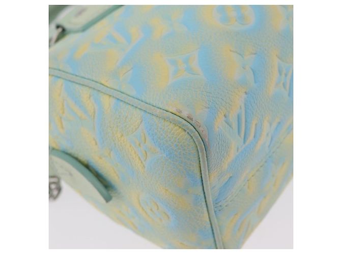 Louis Vuitton Speedy Bandouliere Stardust Monogram Empreinte Leather 20 Verde - vista 7