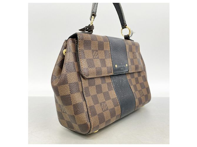 Borsa Louis Vuitton Damier Bond Street BB Nero Damier ebene - vista 2