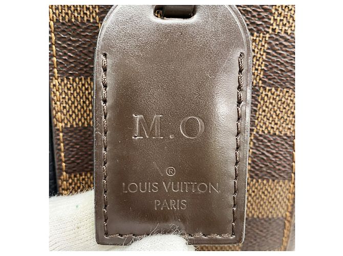 Borsa Louis Vuitton Damier Bond Street BB Nero Damier ebene - vista 6