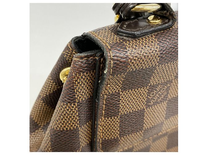 Borsa Louis Vuitton Damier Bond Street BB Nero Damier ebene - vista 8