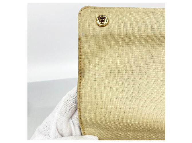 Borsa a tracolla Louis Vuitton Damier Azur Naviglio Bianco - vista 9