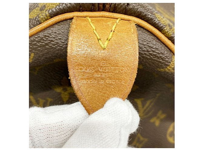 mala Louis Vuitton Monogram Speedy 35 Marrom - vista 5