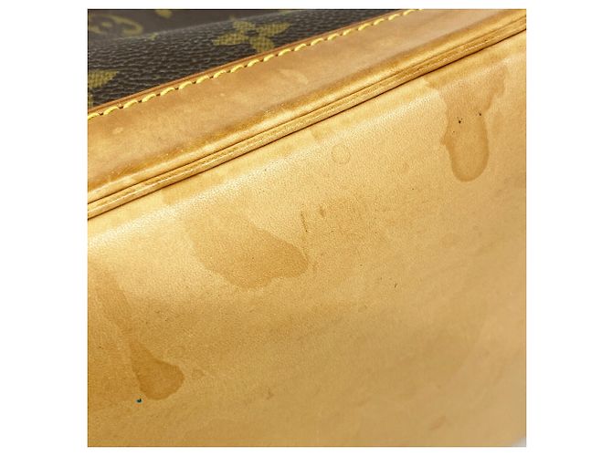 Sac à main Louis Vuitton Alma Monogram Marron - vue 7