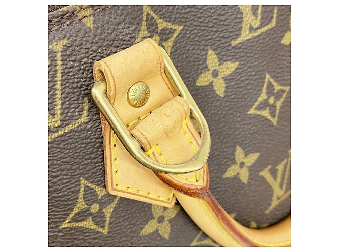Sac à main Louis Vuitton Alma Monogram Marron - vue 9