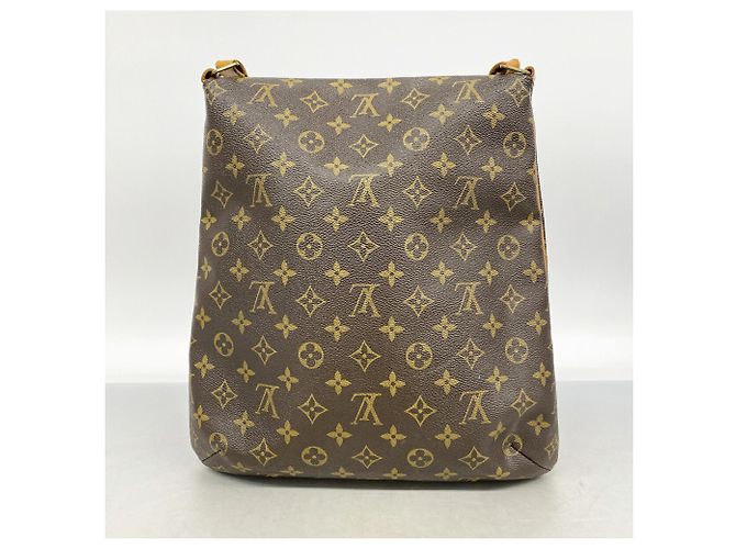 Borsa a tracolla Louis Vuitton Monogram Musette M51256 Marrone - vista 12