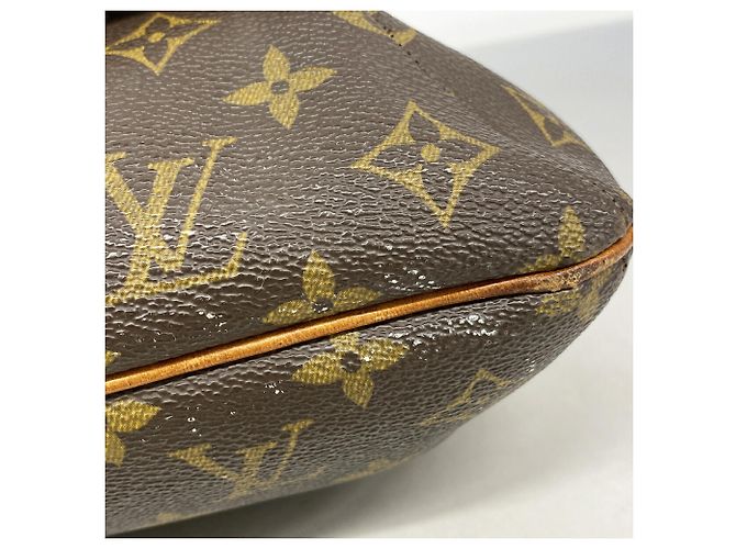 Borsa a tracolla Louis Vuitton Monogram Musette M51256 Marrone - vista 7