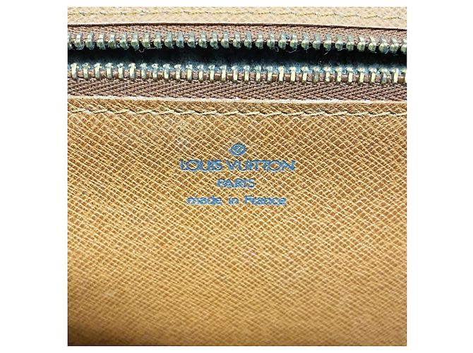 Bolso de hombro Louis Vuitton Monogram Bordeaux Castaño - vista 5