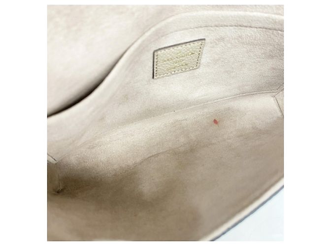 Louis Vuitton Monogram Empreinte Bicolor Pochette Felicie Grigio Crudo - vista 4