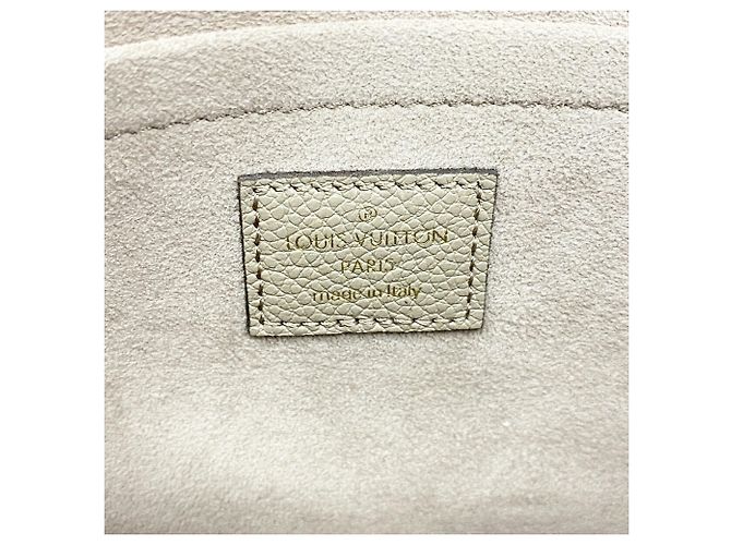 Louis Vuitton Monogram Empreinte Bicolor Pochette Felicie Grigio Crudo - vista 5