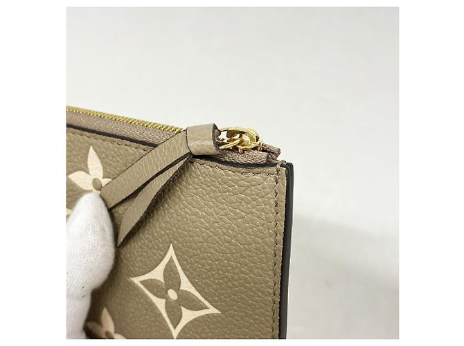 Louis Vuitton Monogram Empreinte Bicolor Pochette Felicie Grigio Crudo - vista 8