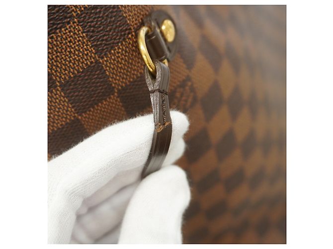 Bolso Tote Louis Vuitton Damier Neverfull MM Damier ebene - vista 7