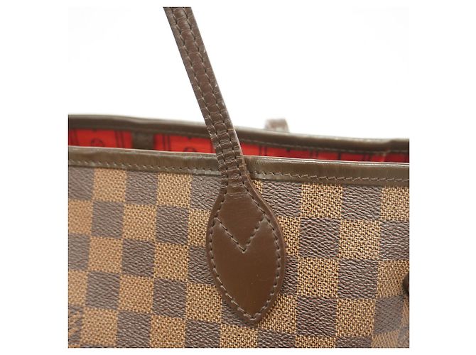 Bolso Tote Louis Vuitton Damier Neverfull MM Damier ebene - vista 8