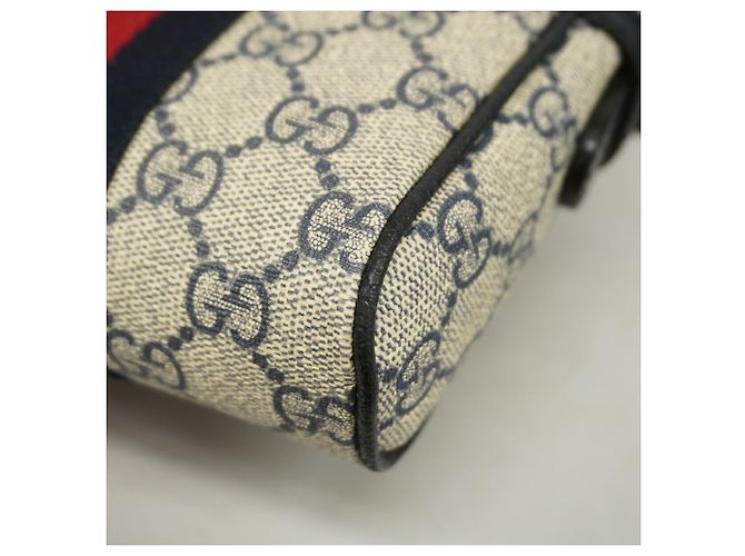 Borsa a tracolla Gucci GG Marmont Blu navy - vista 6