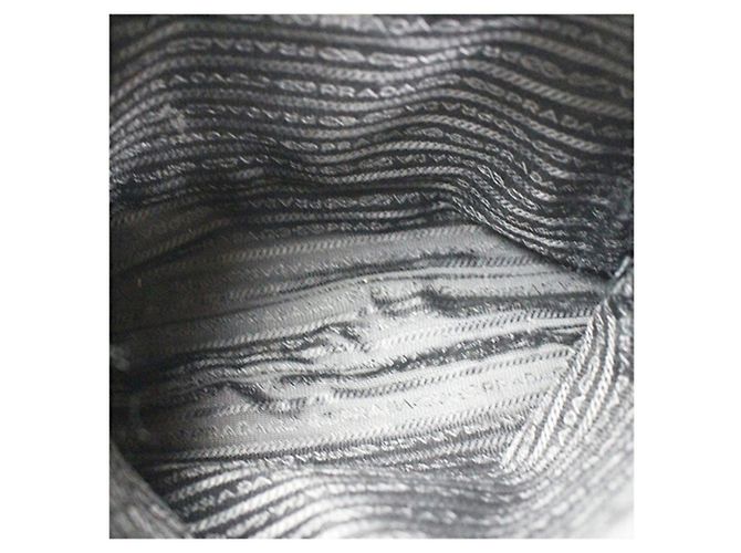 Borsa a tracolla Prada in nylon Nero - vista 10