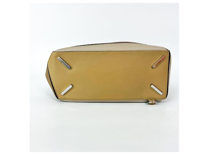 Loewe Puzzle Patchwork Leather Small Castaño - vista 6